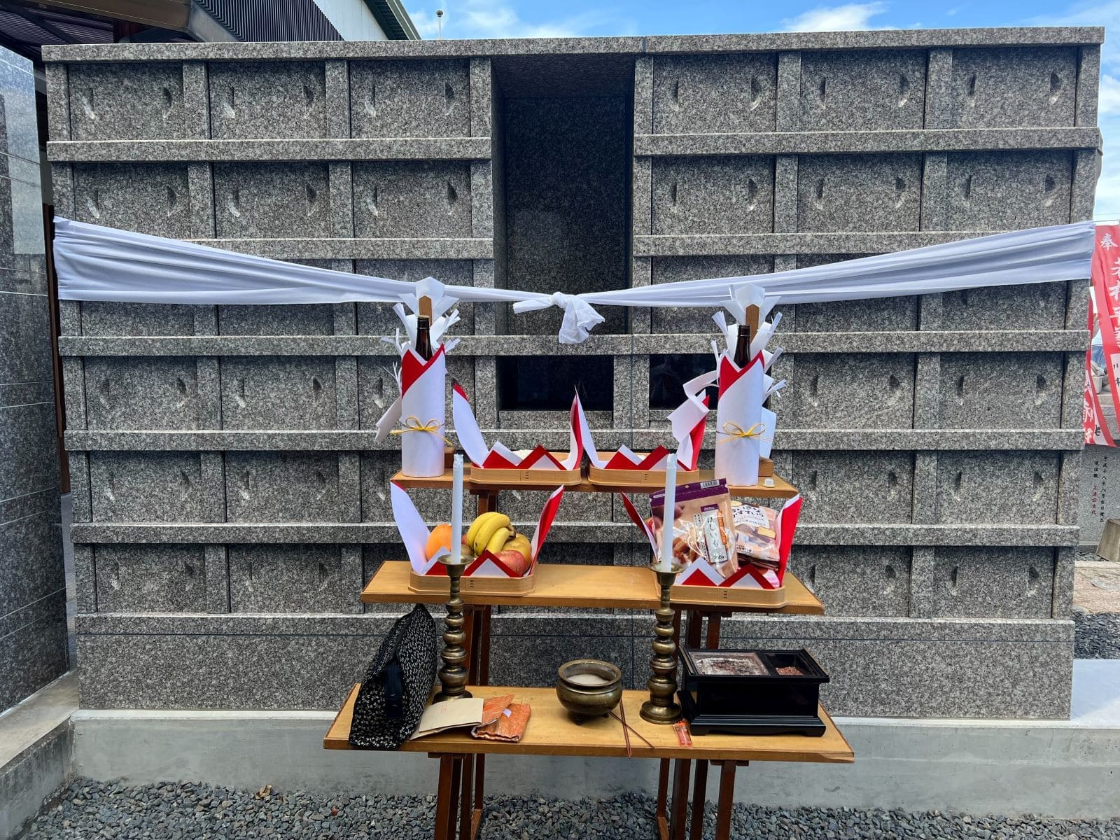 屋外納骨堂-地鎮祭